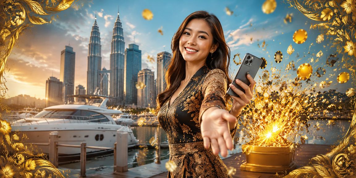 Kasino mudah alih dengan motif batik Kuala Lumpur Malaysia