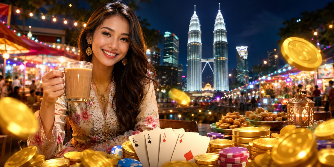 Permainan kad dalam talian Teen Patti suasana Kuala Lumpur Malaysia